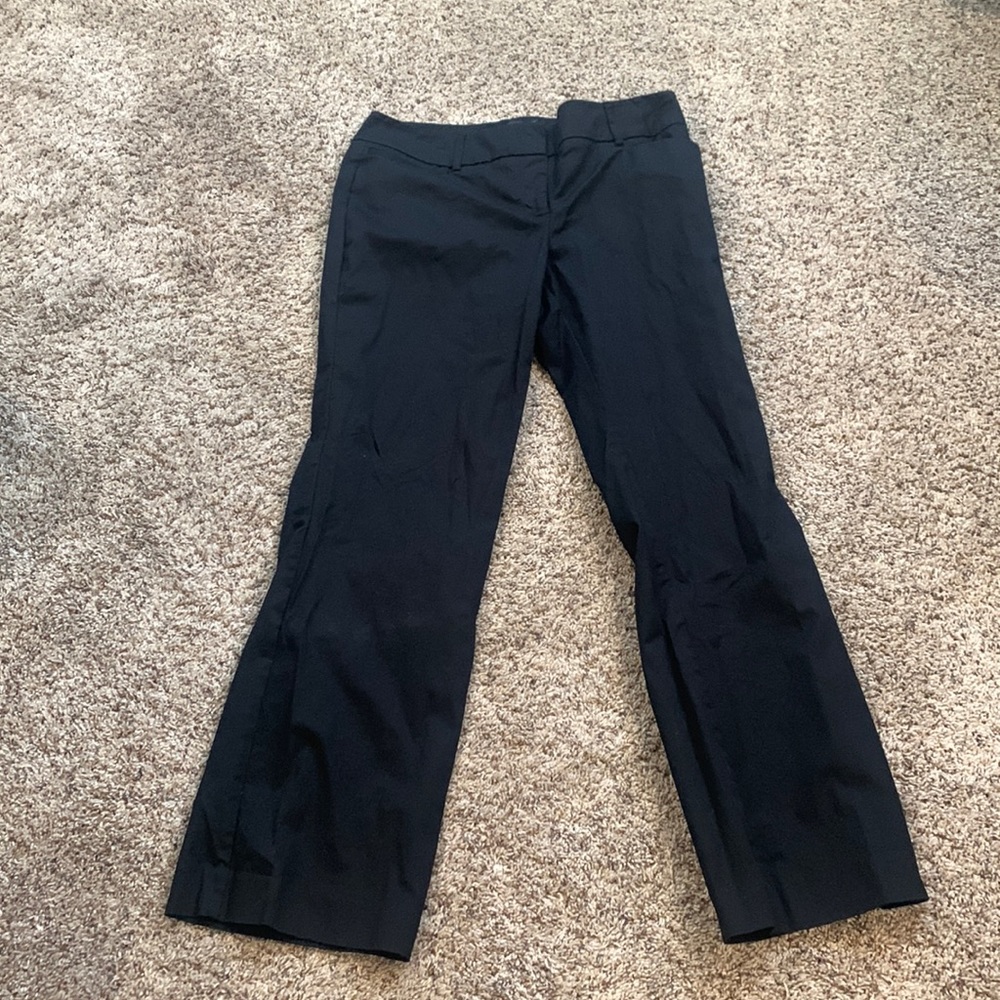 New York and Company size 10p black pant